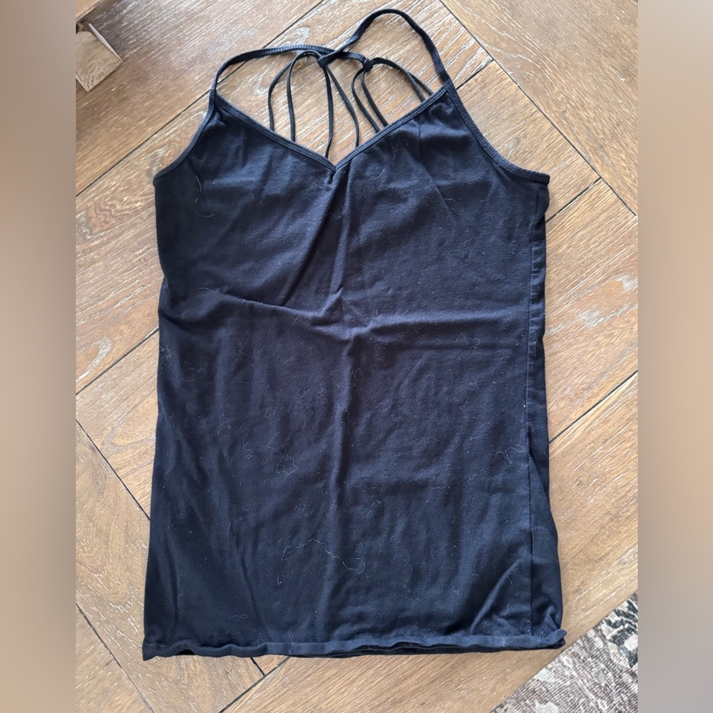 Aeropostale Black Strappy Women's Cami Top